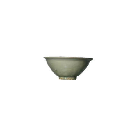 青釉内出筋碗