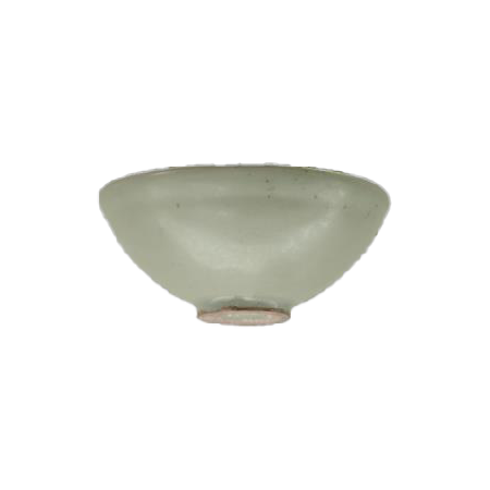 青釉玉璧底碗