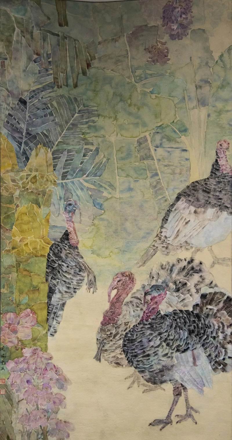 线上书画展——第五期 花间逸趣·花鸟篇